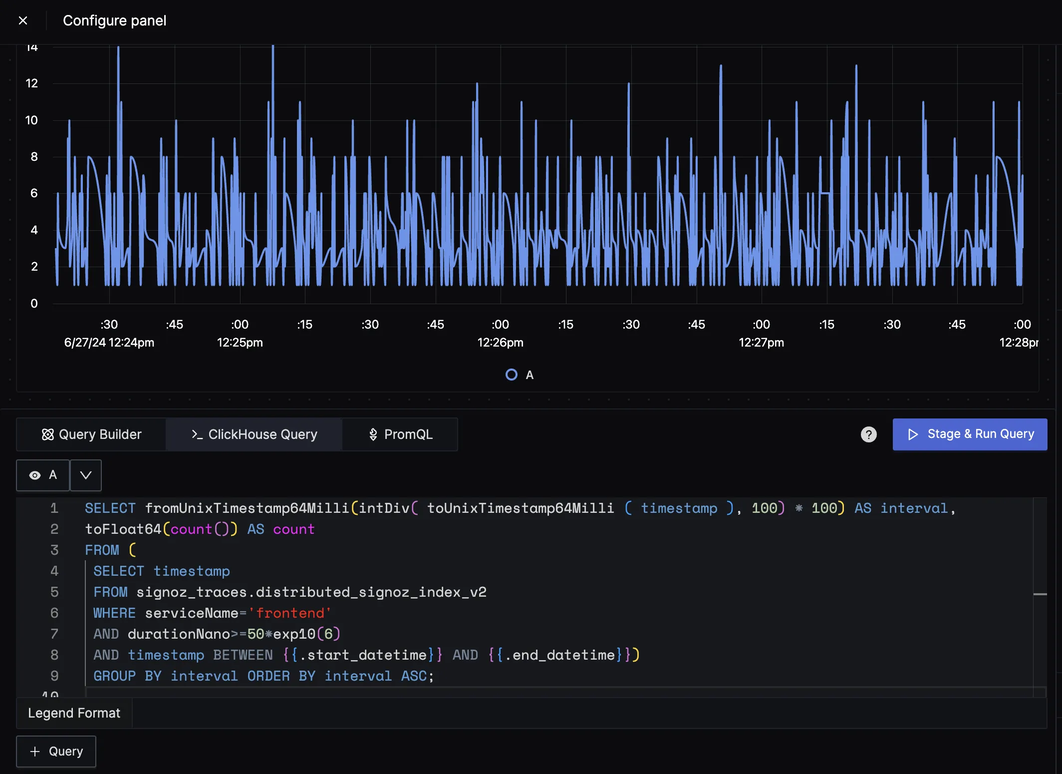 Advanced querying with ClickHouse Queries